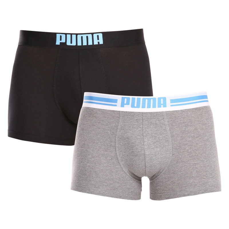 2PACK pánské boxerky Puma vícebarevné (651003001 033) M, trenky / trenýrky
