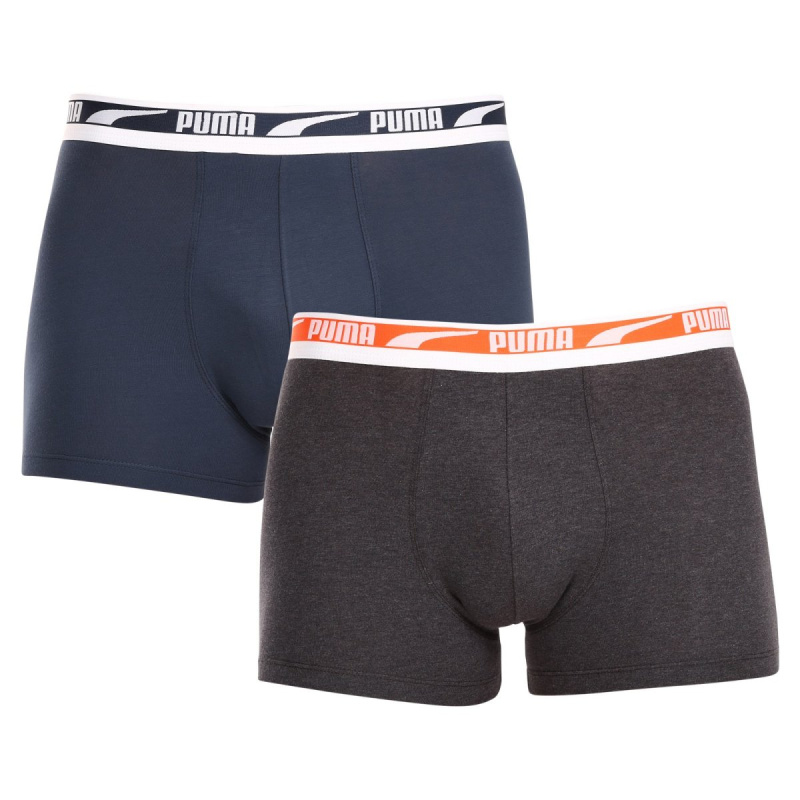 2PACK pánské boxerky Puma vícebarevné (701221416 007) M, trenky / trenýrky
