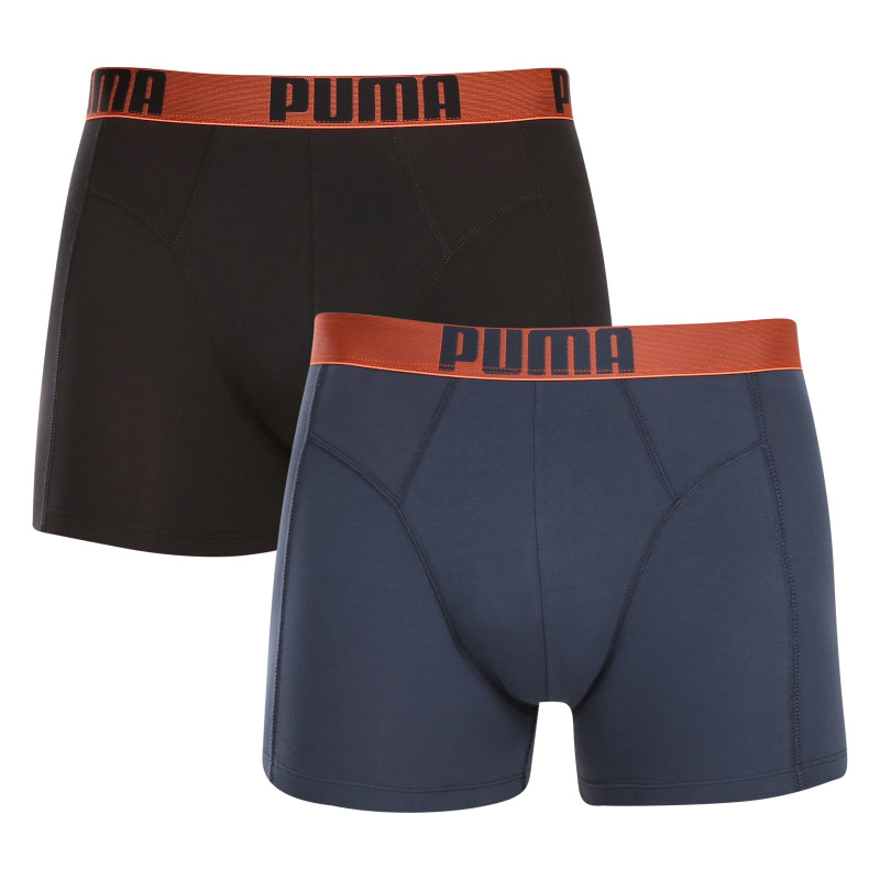2PACK pánské boxerky Puma vícebarevné (701223661 003) M, trenky / trenýrky