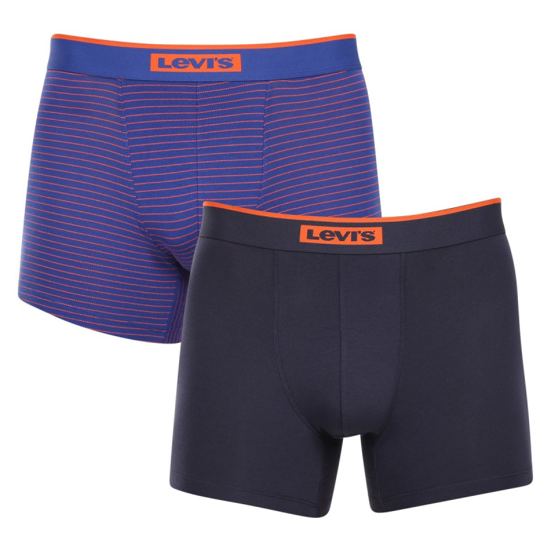 2PACK pánské boxerky Levis vícebarevné (701224654 003) M, trenky / trenýrky