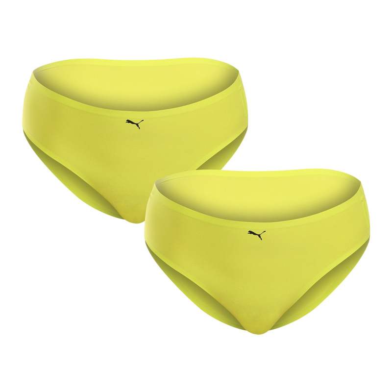 2PACK dámské kalhotky Puma žluté (701219792 012) uni