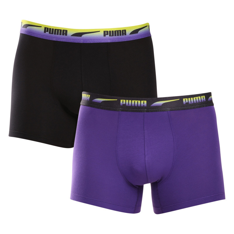 2PACK pánské boxerky Puma vícebarevné (701225879 001) XL, trenky / trenýrky