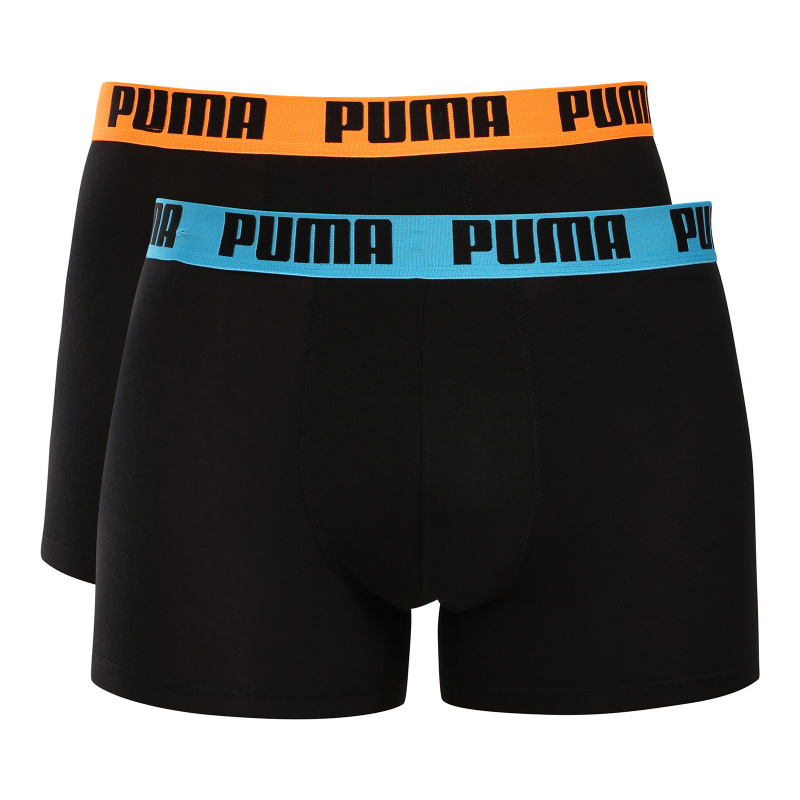 2PACK pánské boxerky Puma černé (701226387 009) L, trenky / trenýrky