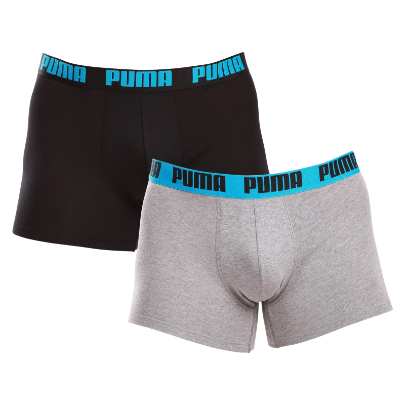 2PACK pánské boxerky Puma vícebarevné (701226387 019) M, trenky / trenýrky