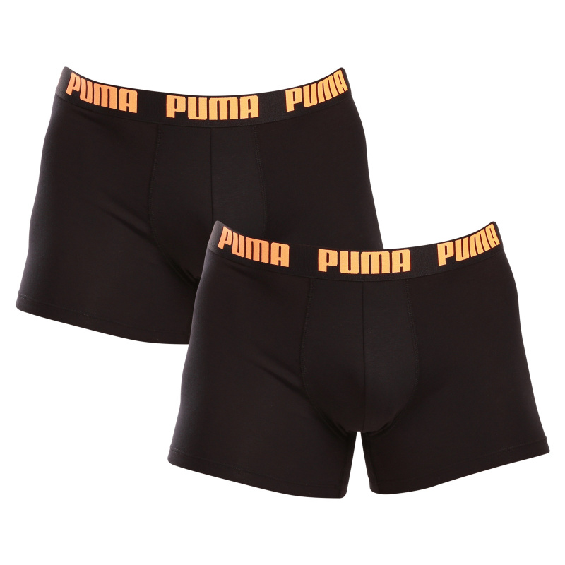 2PACK pánské boxerky Puma černé (701226387 020) M, trenky / trenýrky