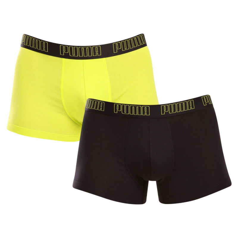 2PACK pánské boxerky Puma vícebarevné (701226388 011) L, trenky / trenýrky
