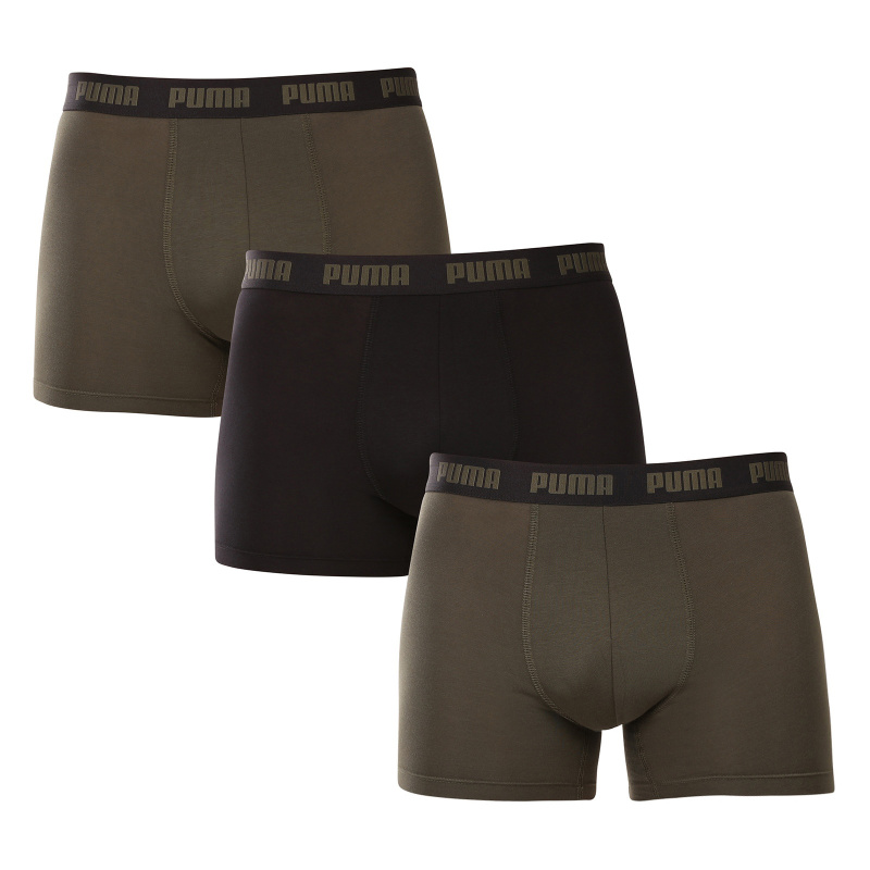 3PACK pánské boxerky Puma vícebarevné (701226820 003) M, trenky / trenýrky