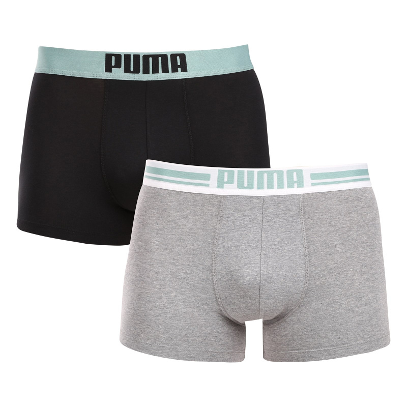 2PACK pánské boxerky Puma vícebarevné (651003001 035) L, trenky / trenýrky