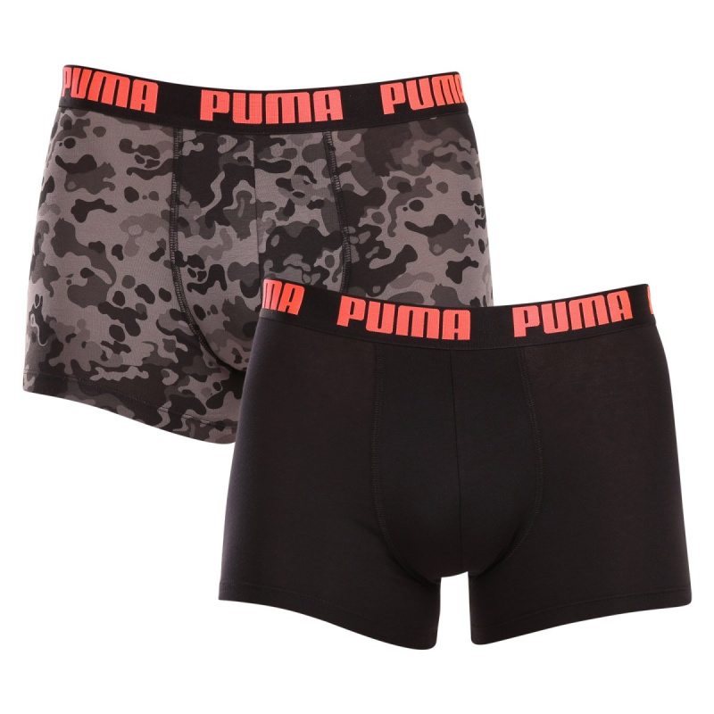 2PACK pánské boxerky Puma vícebarevné (701228672 001) M, trenky / trenýrky