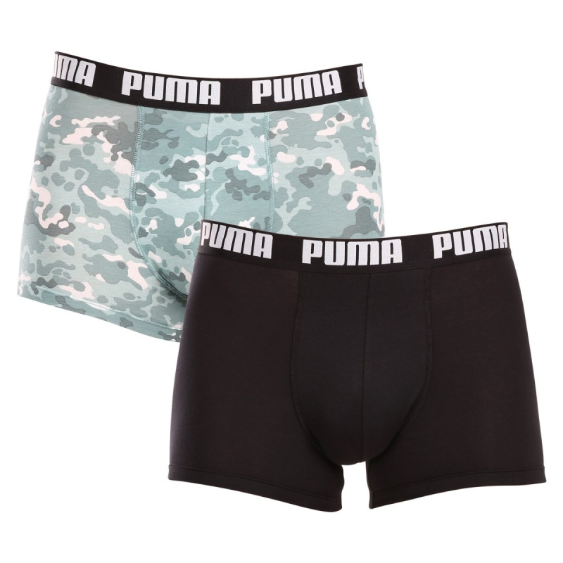2PACK pánské boxerky Puma vícebarevné (701228672 002) M, trenky / trenýrky