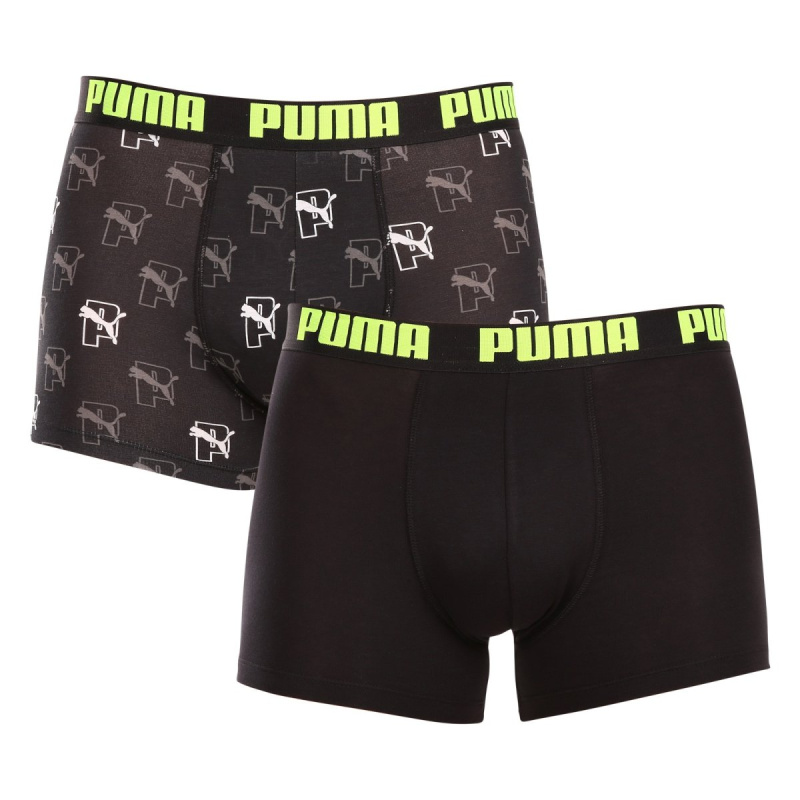 2PACK pánské boxerky Puma vícebarevné (701228673 001) M, trenky / trenýrky