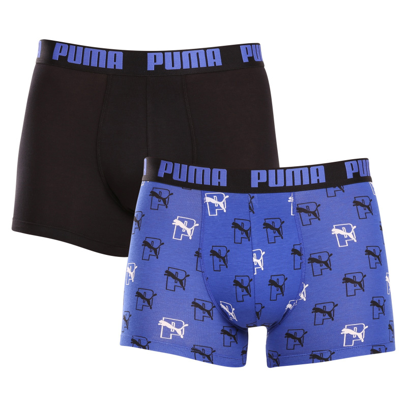 2PACK pánské boxerky Puma vícebarevné (701228673 002) L, trenky / trenýrky