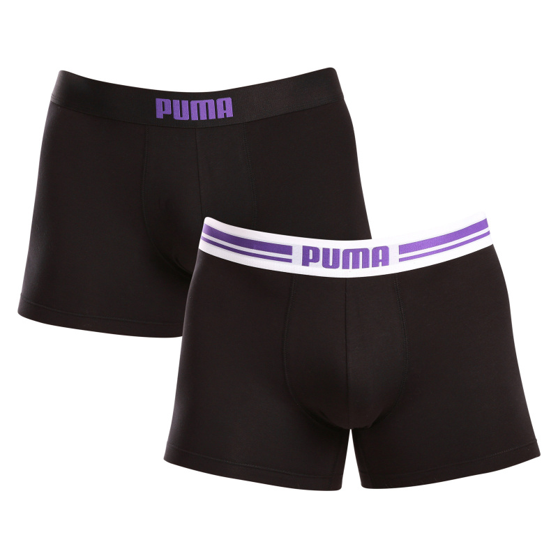 2PACK pánské boxerky Puma černé (701226763 008) L, trenky / trenýrky