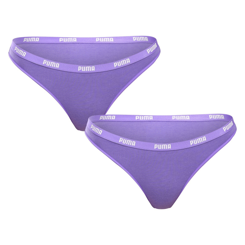 2PACK dámské kalhotky Puma fialové (603031001 022) S