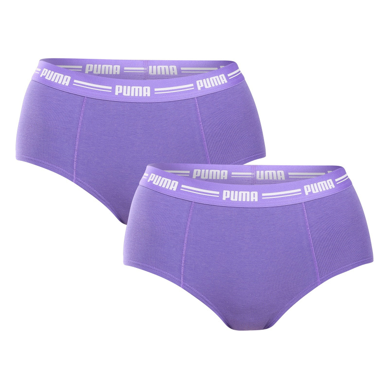 2PACK dámské kalhotky Puma fialové (603033001 022) S