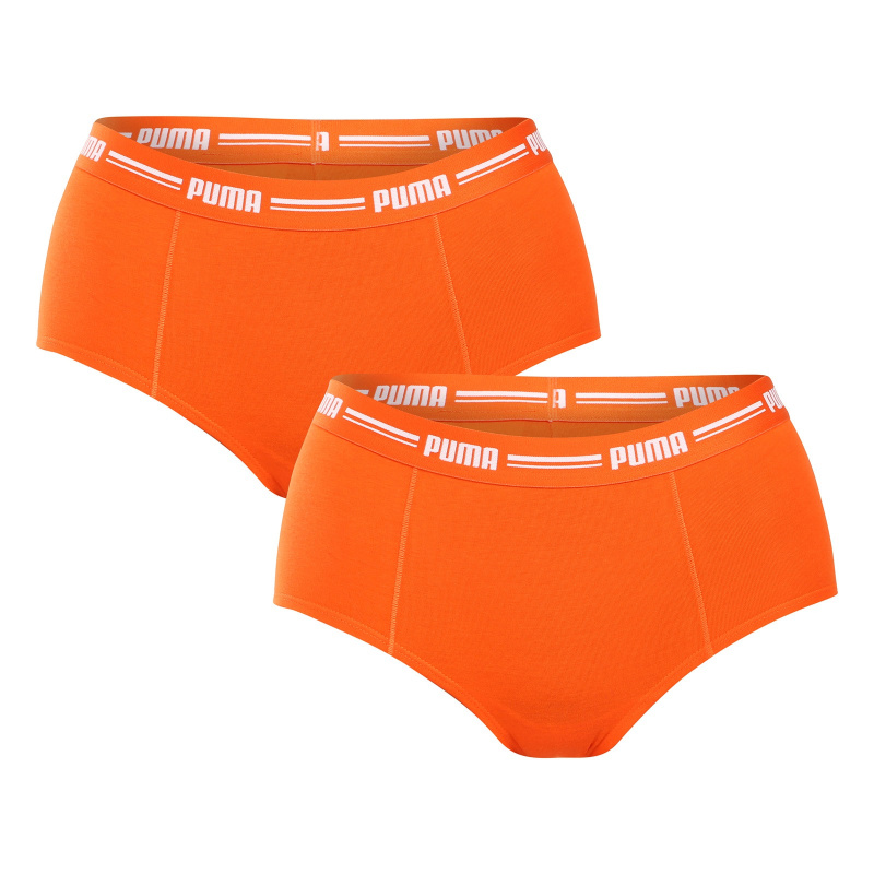2PACK dámské kalhotky Puma oranžové (603033001 023) S