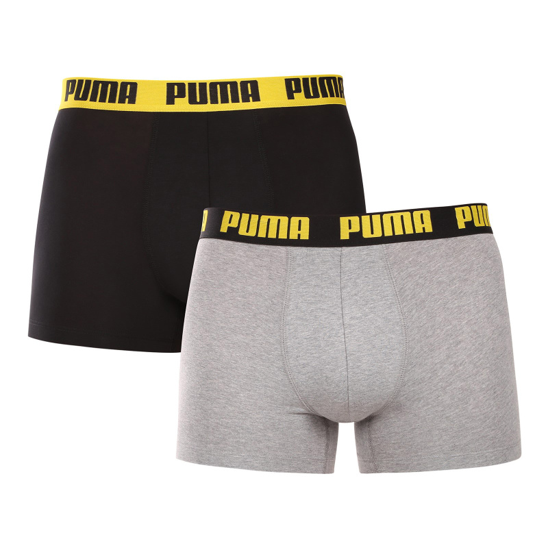 2PACK pánské boxerky Puma vícebarevné (701226387 022) XXL, trenky / trenýrky