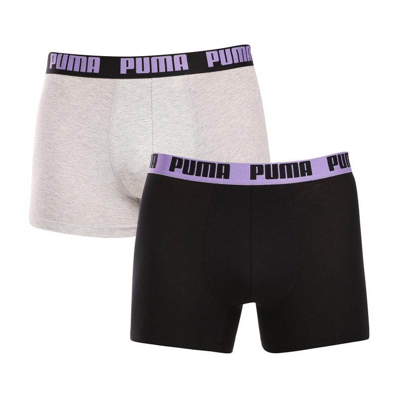 2PACK pánské boxerky Puma vícebarevné (701226387 025) XXL, trenky / trenýrky