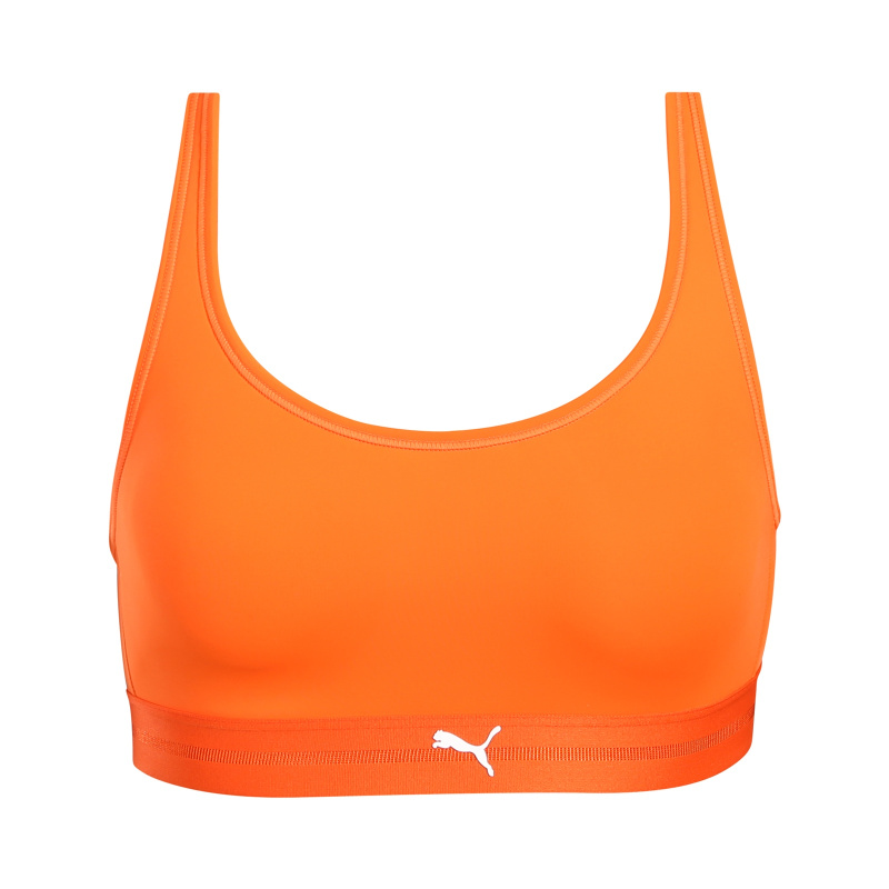 Dámská sportovní podprsenka Puma oranžová (701228124 002) S