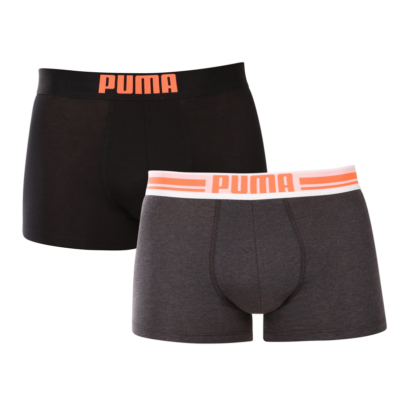 2PACK pánské boxerky Puma vícebarevné (651003001 036) L, trenky / trenýrky