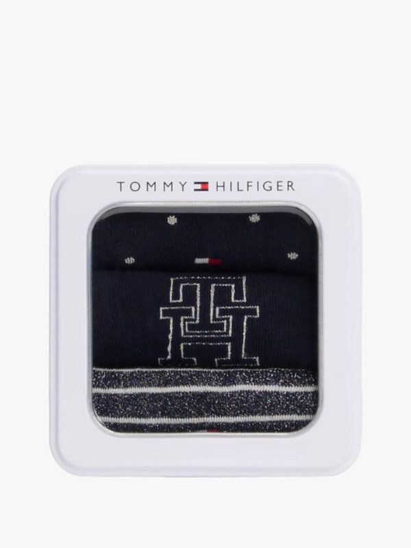 Tommy Hilfiger dámské modré ponožky