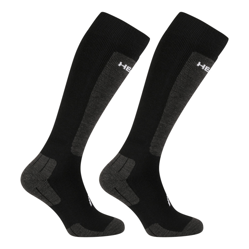 2PACK podkolenky Head černé (701229014 001) XL