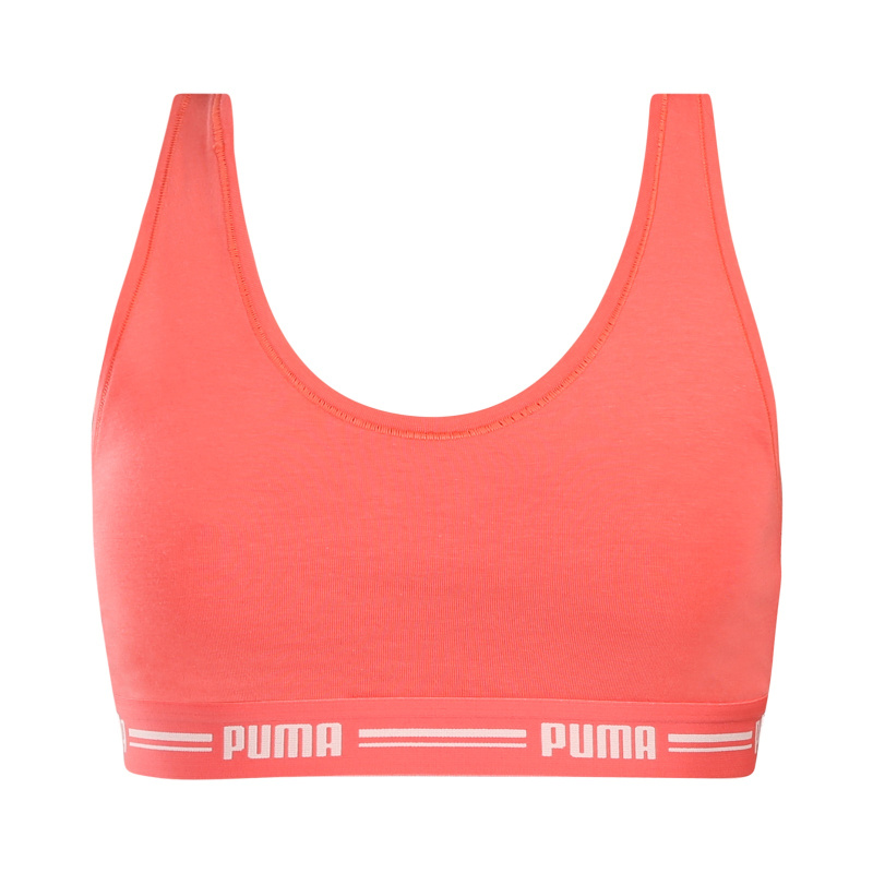 Dámská sportovní podprsenka Puma růžová (604022001 025) XL