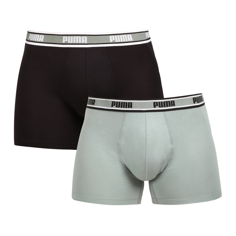 2PACK pánské boxerky Puma vícebarevné (701231479 003) XXL, trenky / trenýrky