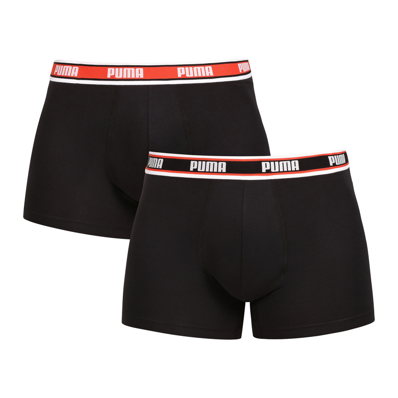 2PACK pánské boxerky Puma černé (701231479 002) XXL, trenky / trenýrky