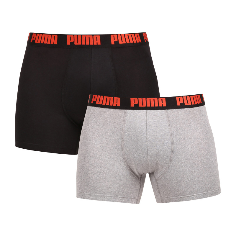 2PACK pánské boxerky Puma vícebarevné (701226387 028) XXL, trenky / trenýrky