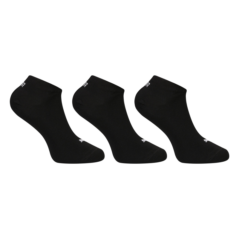 3PACK ponožky Puma nízké černé (701231277 200) L