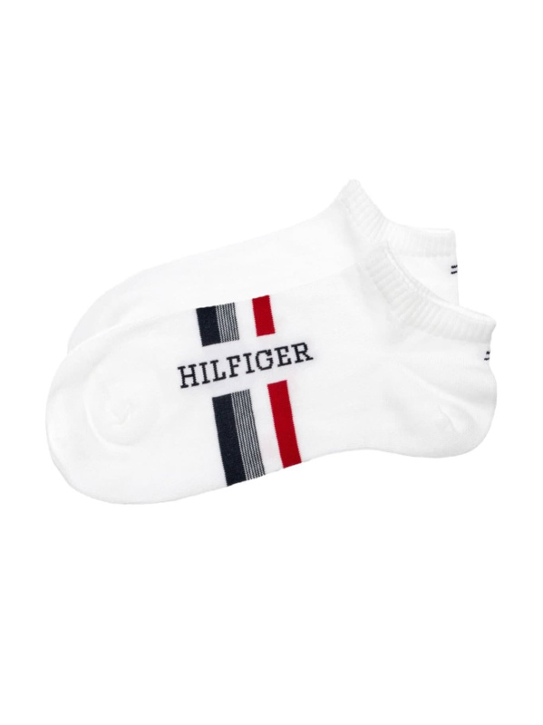 Tommy Hilfiger pánské bílé ponožky 2 pack