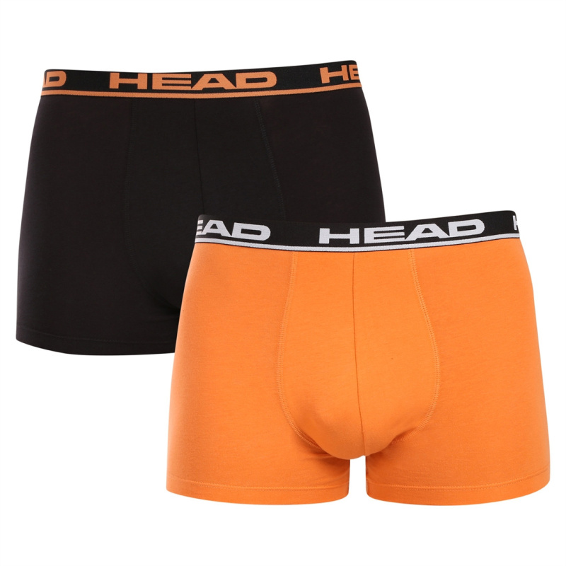 2PACK pánské boxerky HEAD vícebarevné (701202741 026) M, trenky / trenýrky