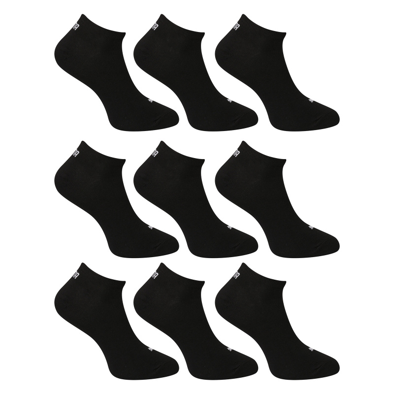 9PACK ponožky Puma nízké černé (701235837 002) M