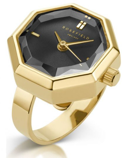 Rosefield The Studio Octagonal Watch Ring SBGSG-O67