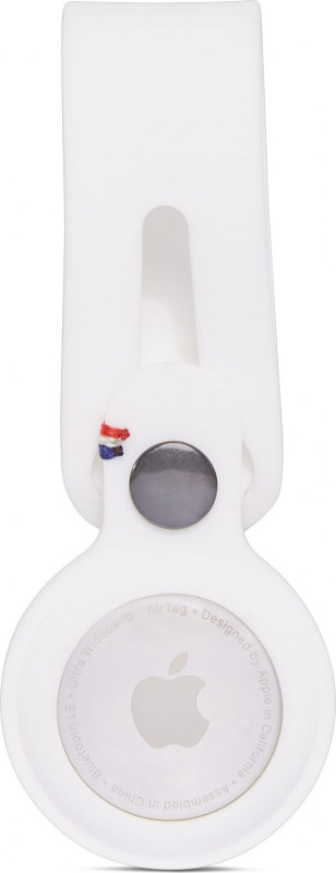 Decoded Klíčenka pro AirTag - Decoded, Silicone Loop White