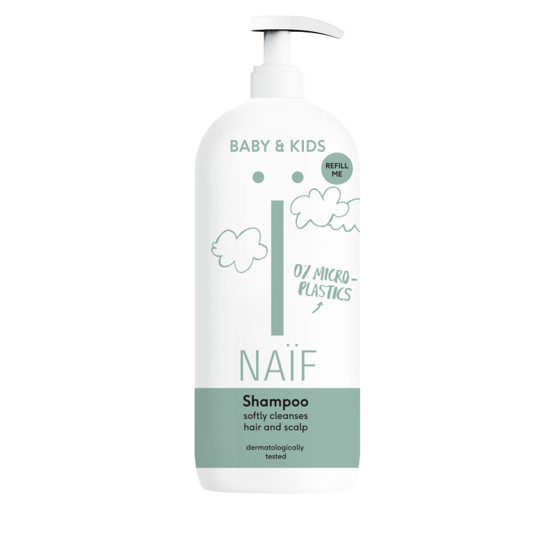 Naif Baby & Kids Shampoo jemný čisticí šampon pro děti 500 ml