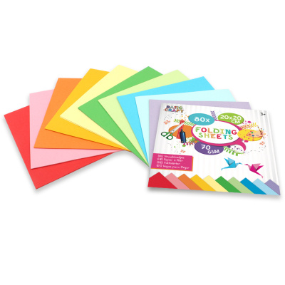 sada barevných čtvrtek 20x20