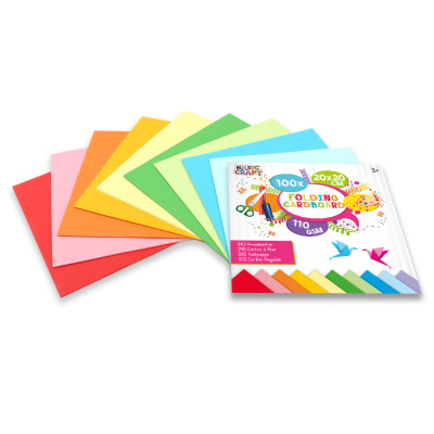 sada barevných čtvrtek 20x20