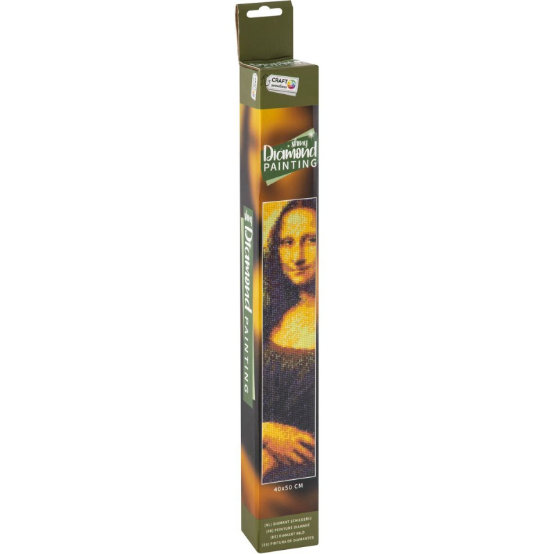 Craft Sensations Diamantové malování Mona Lisa 40x50cm