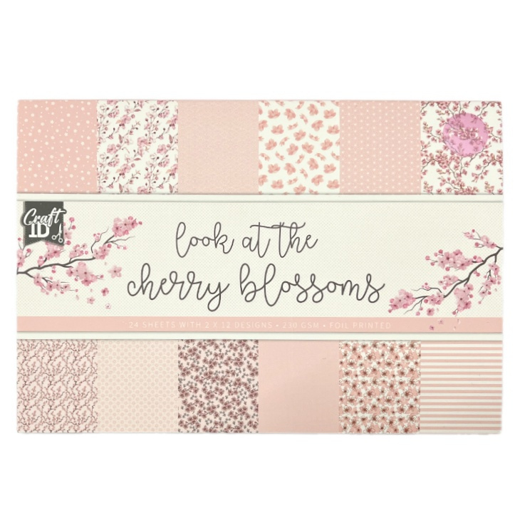 Kreativní blok se zlacením Cherry