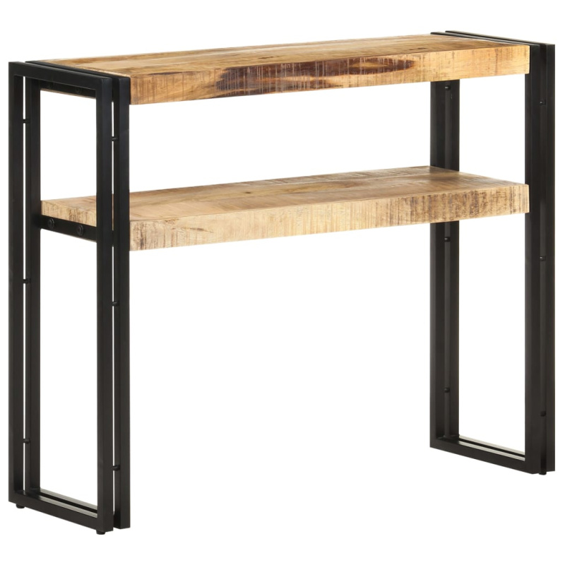 Konzolový Stolek 90 X 30 X 75 Cm - 90 cm / masivní recyklované dřevo