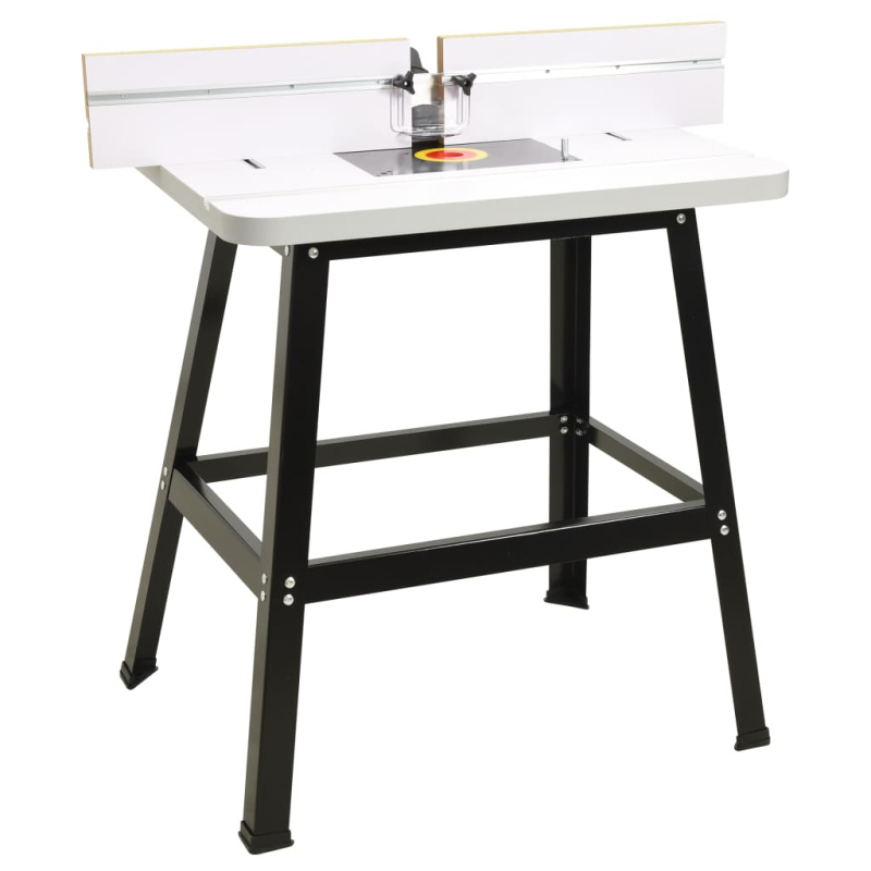 Frézovací Stůl Ocel A Mdf 81 X 61 X 88 Cm