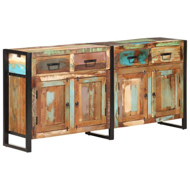 Příborník 172 x 35 x 80 cm masivní akácie s medovým povrchem