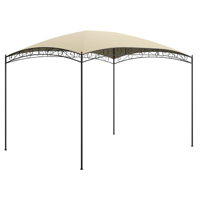 Altán 3 X 4 X 2,65 M Krémový 180 G/M² - Taupe / 3 x 3 x 2.65 m