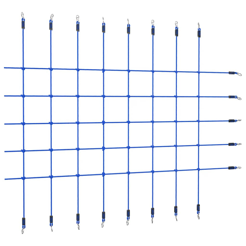 Síť Na Šplhání 200 X 150 Cm Modrá