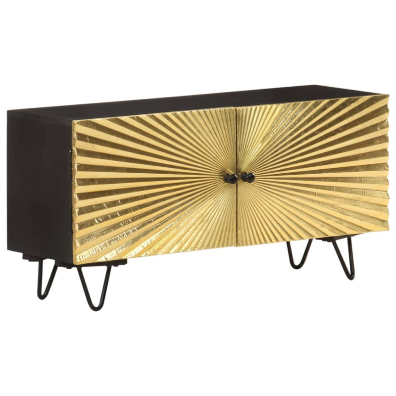 Tv Stolek 90 X 30 X 45 Cm Masivní Mangovníkové Dřevo