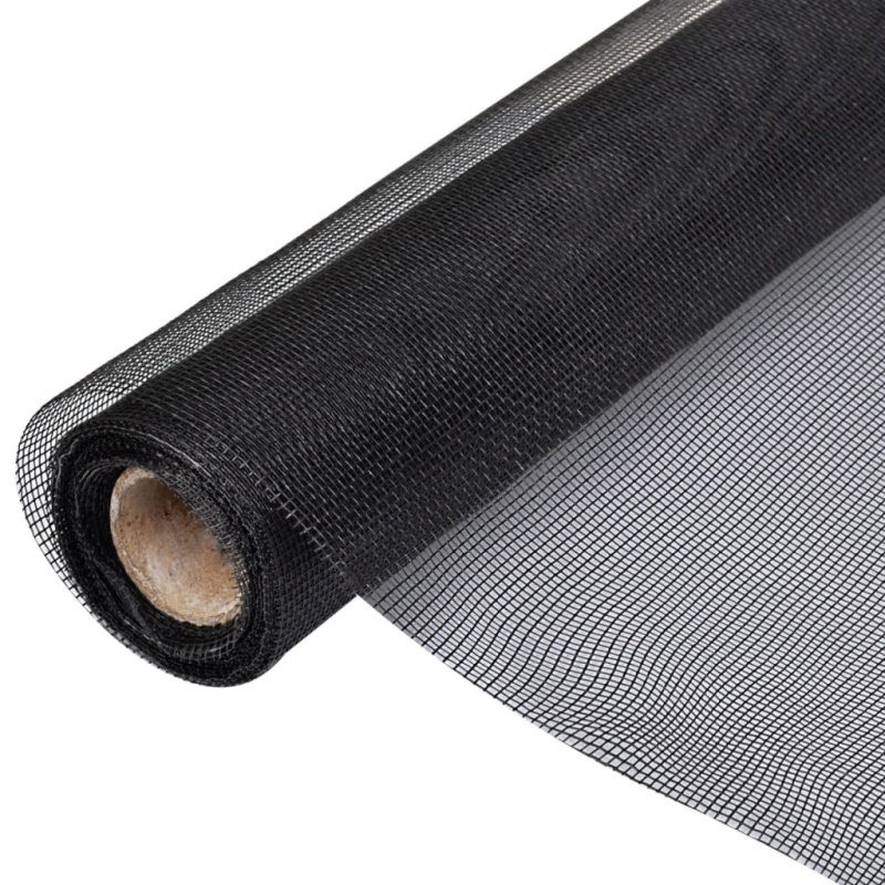 Síť Proti Hmyzu Sklolaminát - Černá / 60 x 2000 cm
