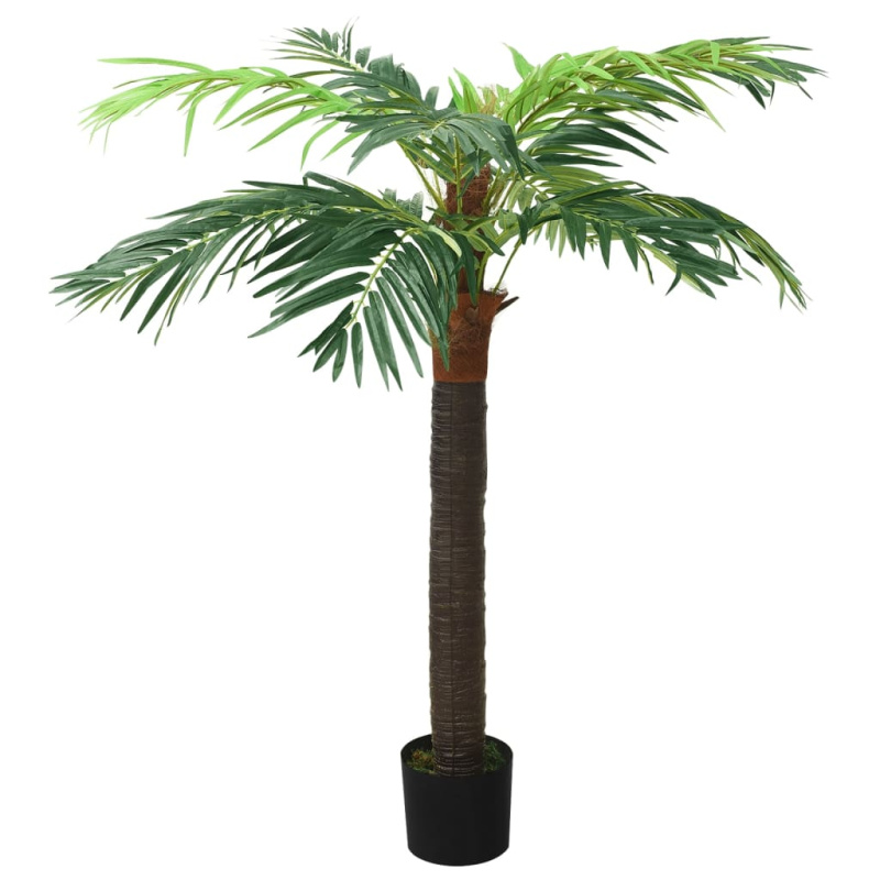 Umělý Datlovník Kanárský S Květináčem Zelený - 90 cm