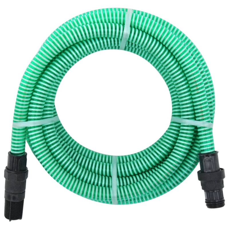 Sací Hadice S Pvc Konektory 1 Pvc - Zelená / 10 m